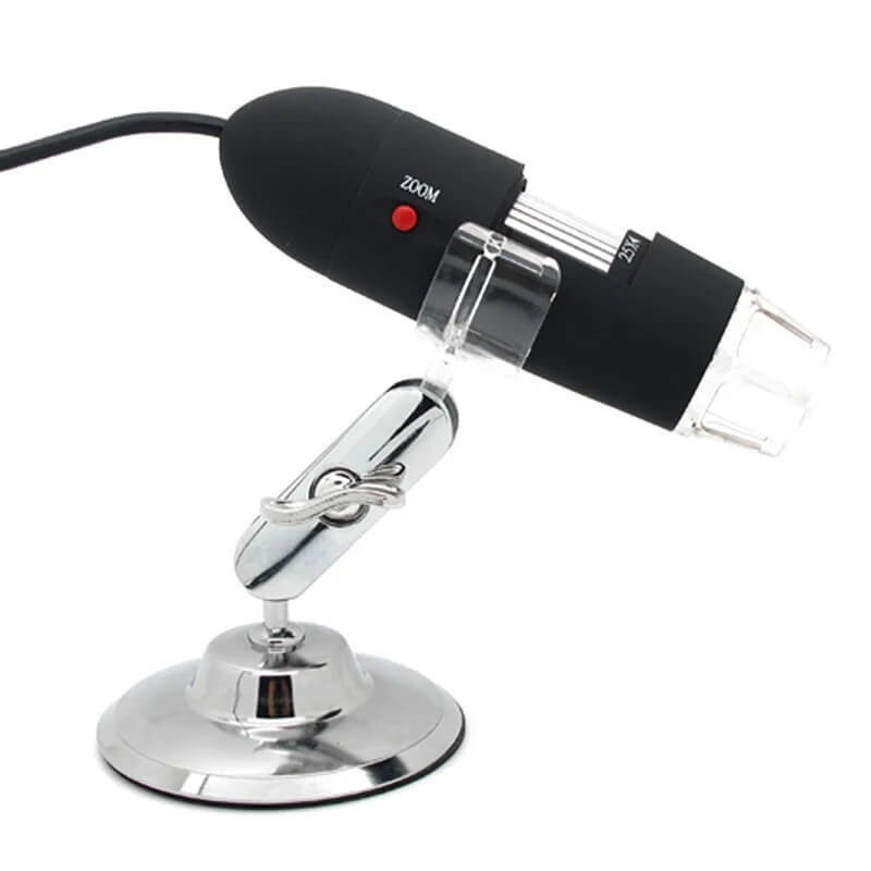 W-Star Digitálny mikroskop DM2M800S, 800x, prísvit, čierna, W10 USB