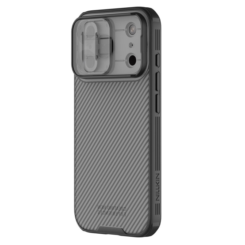 Nillkin CamShield PRO Zadný Kryt pre Apple iPhone 17 Pro Transparent Black