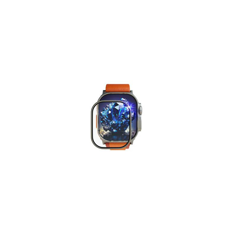 Zafírové sklo pre Apple Watch Ultra s rámčekom