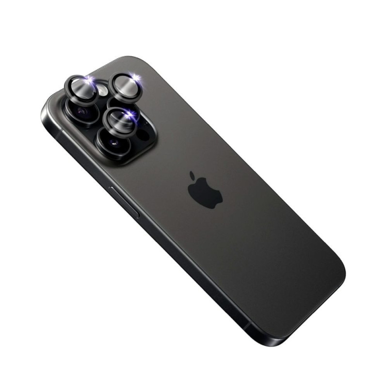 FIXED Sapphire Camera Glass iPhone 15Pro/15PM, bl.