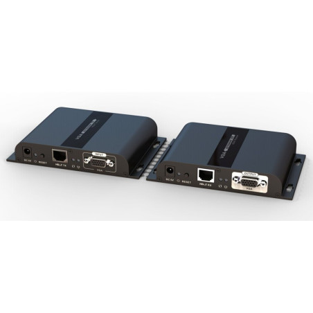 VGA extender na 120m cez LAN, over IP, HDBitT