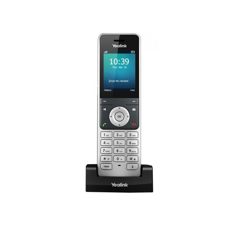 Yealink W56H IP DECT rúčka, 2,4", 400 hodín pohotovostný režim, (W70B/W73P)