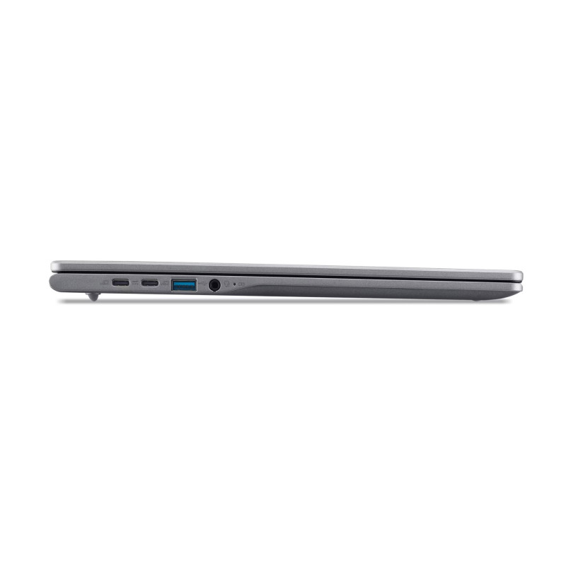 Acer Chromebook Plus 516/CB516-1HT-57NV/5-120U/16"/WUXGA/T/16GB/256GB/Intel int/Chrome/Gray/2R