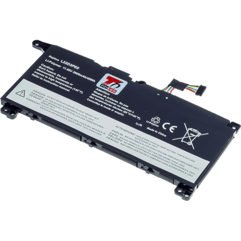 Batéria T6 Power pre Lenovo ThinkBook 14 G6, 14 G7, 16 G6, 16 G7, 3900mAh, 45Wh, 3cell, Li-pol