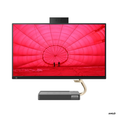 Lenovo IdeaCentre/AIO 5 24ALC6/23,8"/FHD/R5-5500U/12GB/512GB SSD/AMD int/W10/Black/2R