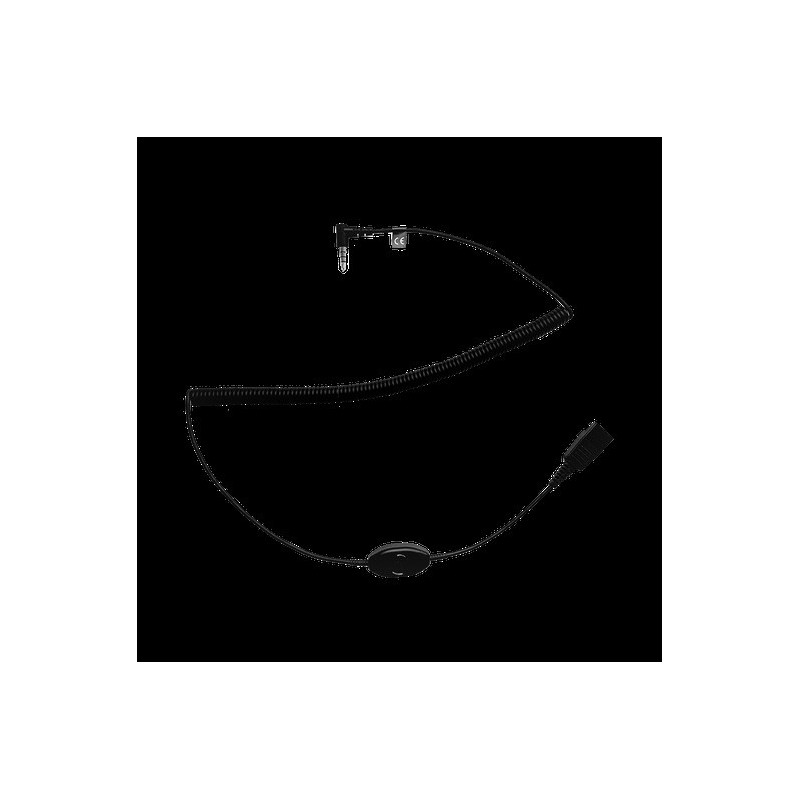 Jabra QD to 3.5 mm pre PTT