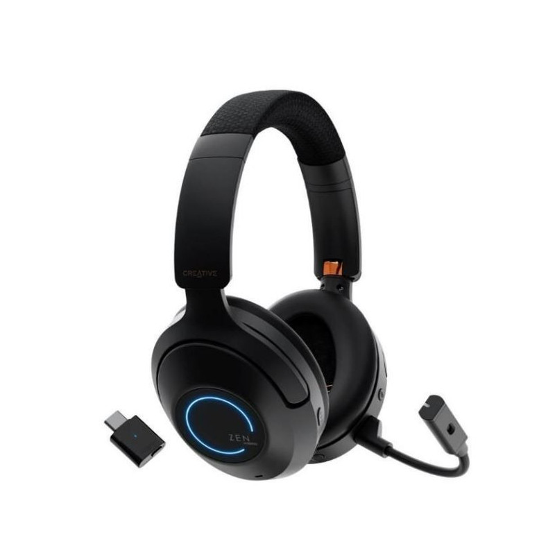 Creative Zen Hybrid Pro Classic/ANC/BT-USB/Bezdrôt/Čierna
