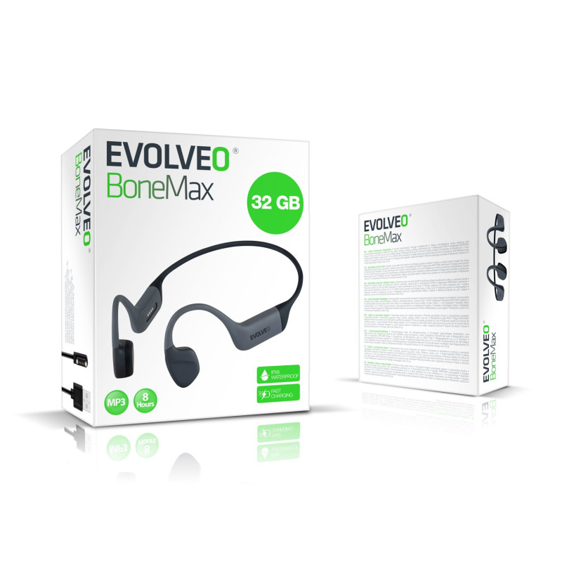 EVOLVEO BoneMax, bezd. slúchadlá na lícne kosti