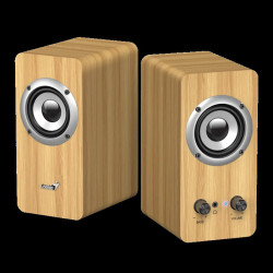 GENIUS SP-HF400 reproduktory, svetlé drevo