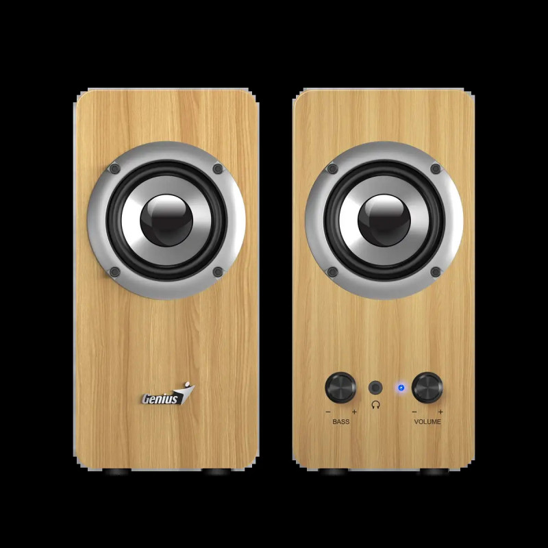 GENIUS SP-HF400 reproduktory, svetlé drevo