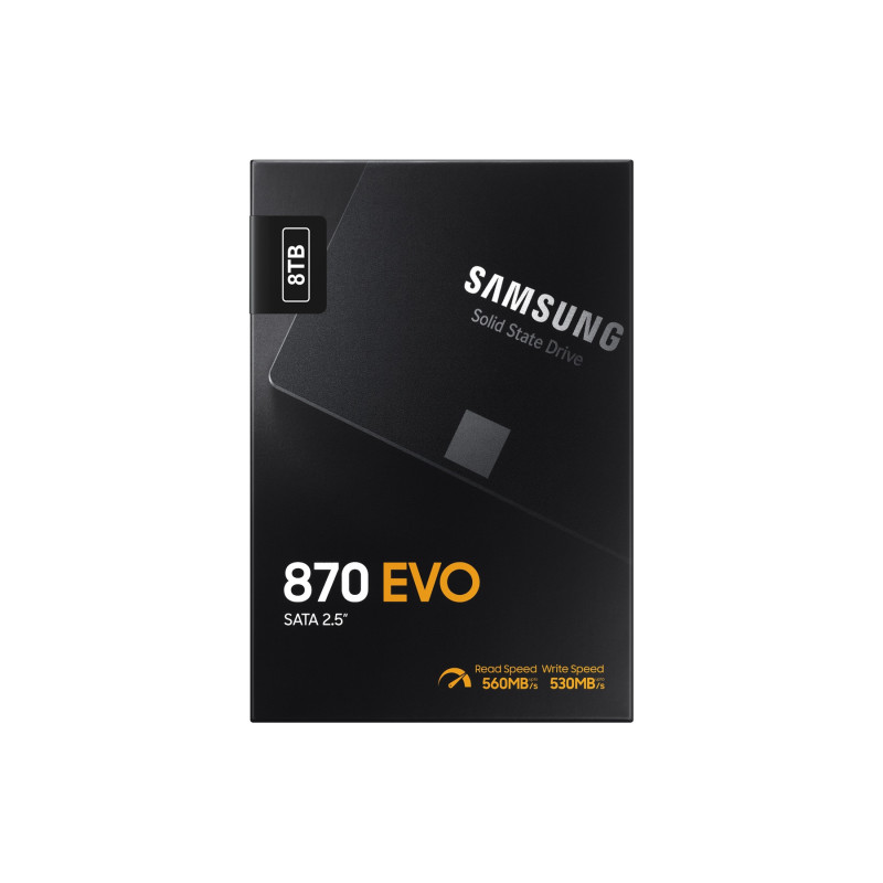 Samsung 870 EVO/8TB/SSD/2.5"/SATA/Čierna/5R