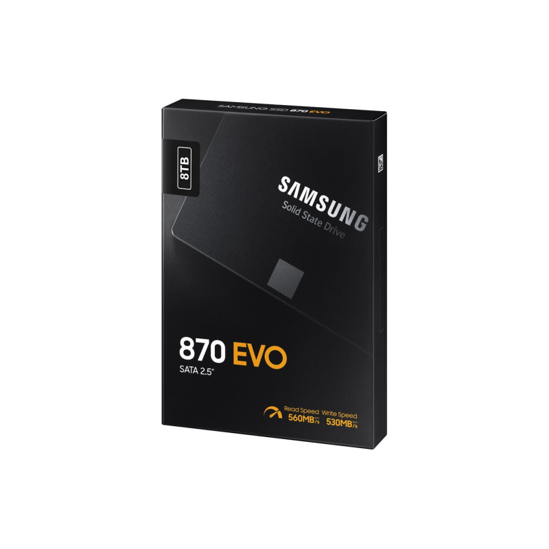 Samsung 870 EVO/8TB/SSD/2.5"/SATA/Čierna/5R