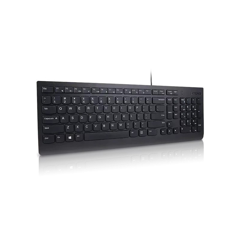 Lenovo Essential/Drôtová USB/ CZ- SK layout/Čierna