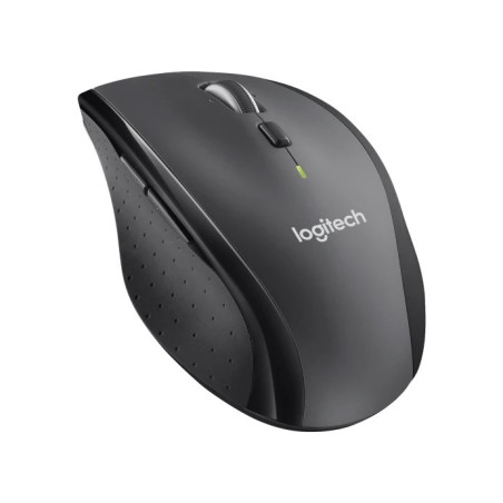 Logitech Marathon M705/Kancelárska/Optická/Pre pravákov/1 000 DPI/Bezdrôtová USB/Čierna