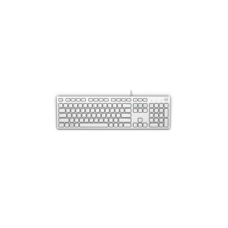 Dell KB216/Drôtová USB/GER layout/Biela