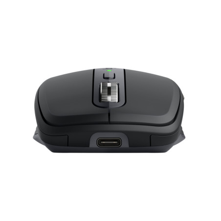 LOGITECH MX Anywhere 3S/Kancelárska/Laserová/Pre pravákov/8 000 DPI/USB+BT/Grafitová