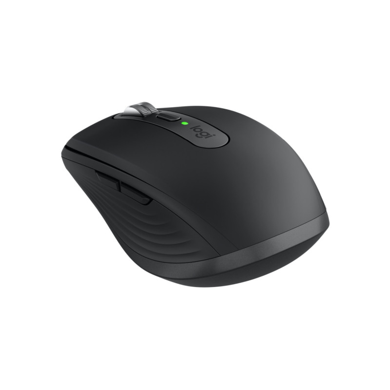 LOGITECH MX Anywhere 3S/Kancelárska/Laserová/Pre pravákov/8 000 DPI/USB+BT/Grafitová