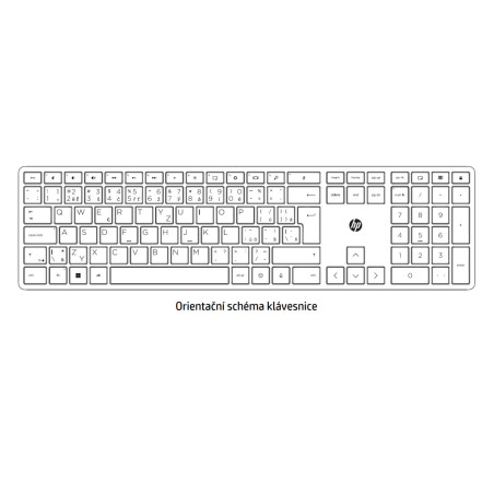 HP USB Business Slim Smartcard Keyboard CZ