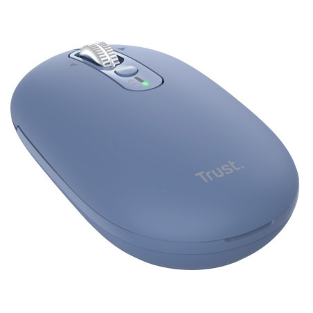 Trust Seron Slim/Kancelárska/Optická/3 200 DPI/USB+BT/Modrá