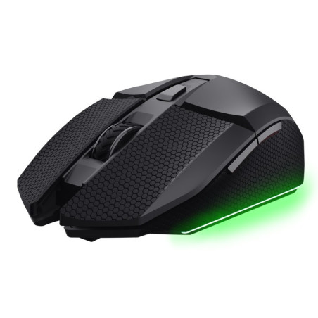 Trust GXT122 FELOX+/Herná/Optická/Pre pravákov/10 000 DPI/USB+BT/Čierna
