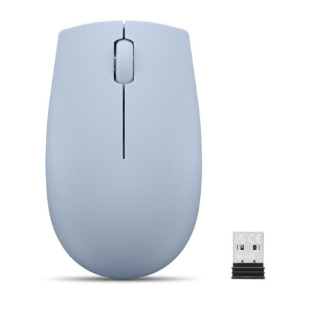 Lenovo 300/Cestová/Optická/1 000 DPI/Bezdrôtové USB/Modrá