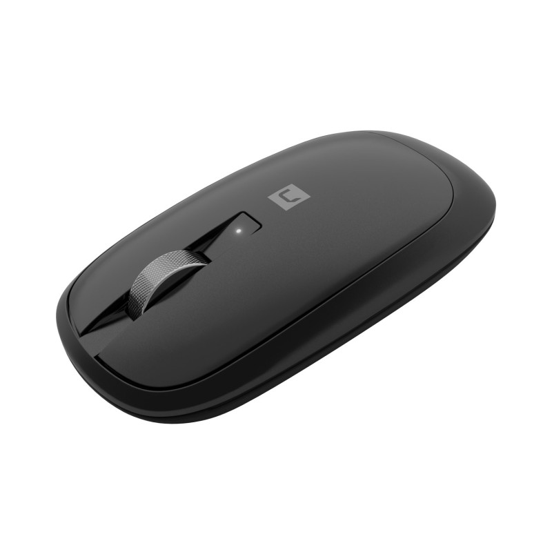 Myš bezdrôtová Natec LARK/Kancelárska/Blue Track/4 000 DPI/USB+BT/Čierna