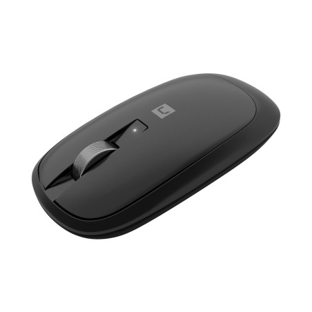 Myš bezdrôtová Natec LARK/Kancelárska/Blue Track/4 000 DPI/USB+BT/Čierna