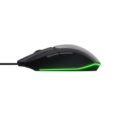 Trust GXT 121 Felox+/Herná/Optická/Pre pravákov/10 000 DPI/Drôtové USB-A/Čierna
