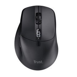 Trust Zevo/Cestovná/Optická/Pre pravákov/4 000 DPI/USB+BT/Čierna