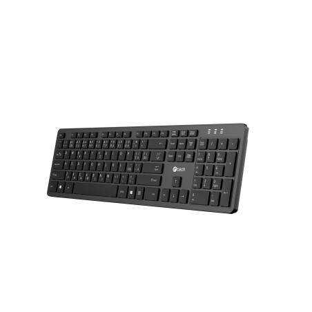 Klávesnica C-TECH KB-115, bezdrôtová 2.4Ghz,