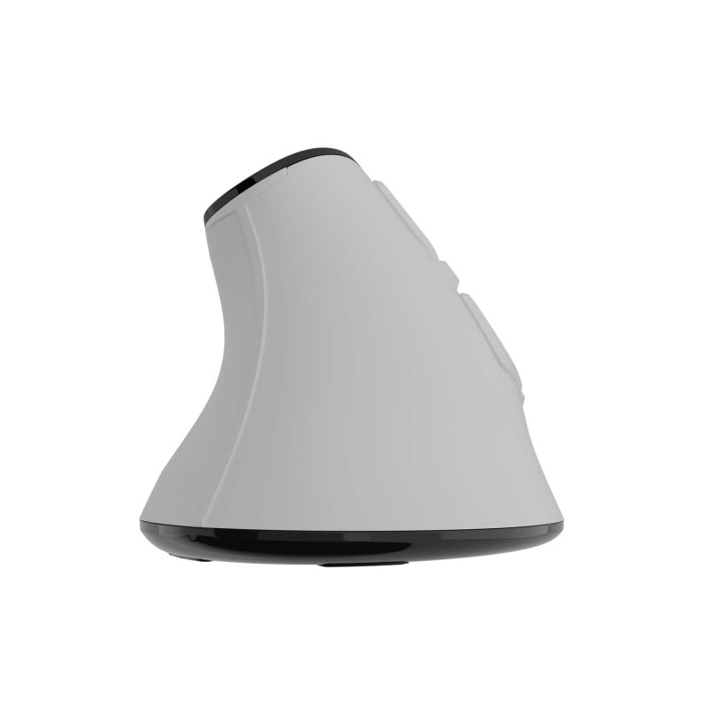 Vertikálna bezdrôtová myš Natec EUPHONIE PRO/Vertikálna/Optická/Pre pravákov/4 000 DPI/USB+BT/Biela
