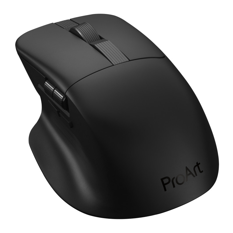 ASUS ProArt MD301/Ergonomická/Optická/Pre pravákov/8 000 DPI/Drôtové/Bezdrôtové/Čierna