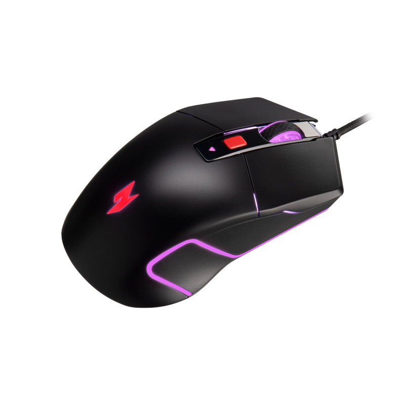 Acer Nitro NMW100/Herná/Optická/Pre pravákov/7 200 DPI/Drôtové USB-A/Čierna