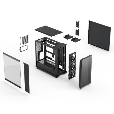 Fractal Design Epoch XL Black TG RGB Light tint