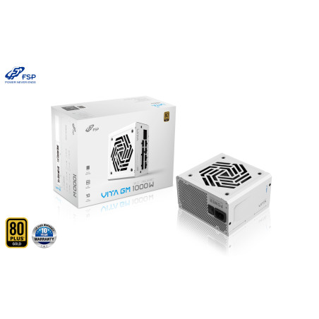 FSP VITA GM White/1000W/ATX 3.1/80PLUS Gold/Modular/Retail