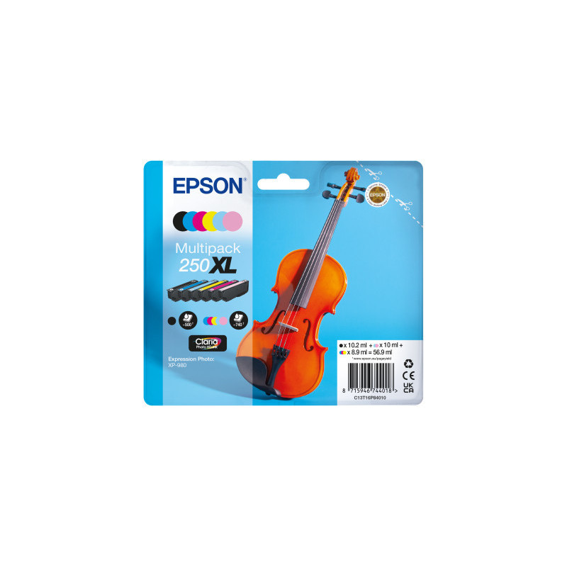 Epson Multipack 6-colours 250XL Ink