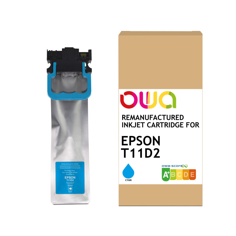 OWA ARMOR ink kompatibilný s Epson C13T11D240, modrá/cyan
