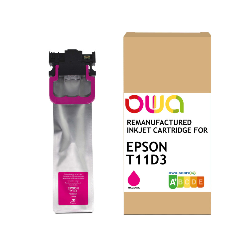 WECARE ARMOR ink kompatibilný s Epson C13T11D340, červená/magenta