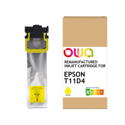 WECARE ARMOR ink kompatibilný s Epson C13T11D440, žltá/yYellow