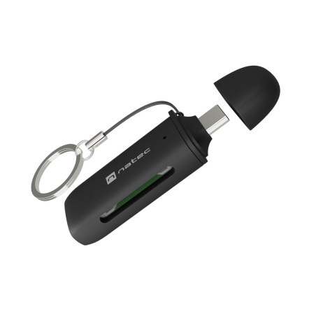 Čítačka kariet Natec SCARAB C SD/MICRO SD USB 3.2 GEN 1, Čierna