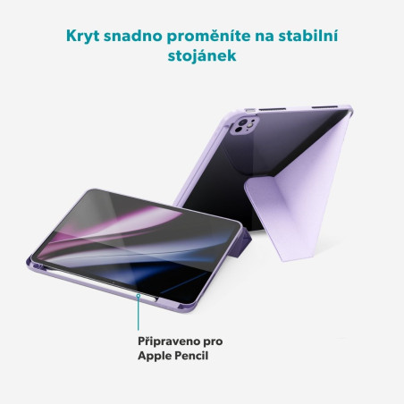 Epico Flip Case iPad Pro 12,9" (2018-2022)/Air 13" M2/M3 - fialová