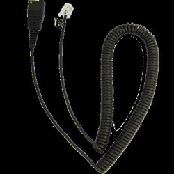 Jabra QD-RJ10, 0,5-2m, coiled - Cisco