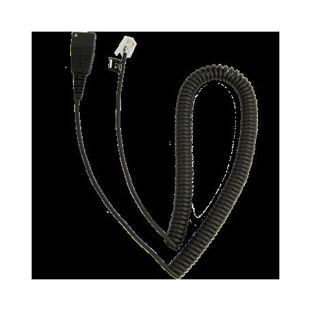 Jabra QD-RJ10, 0,5-2m, coiled - Cisco