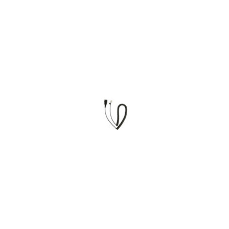 Jabra QD-RJ10, 0,5-2m, coiled - Cisco