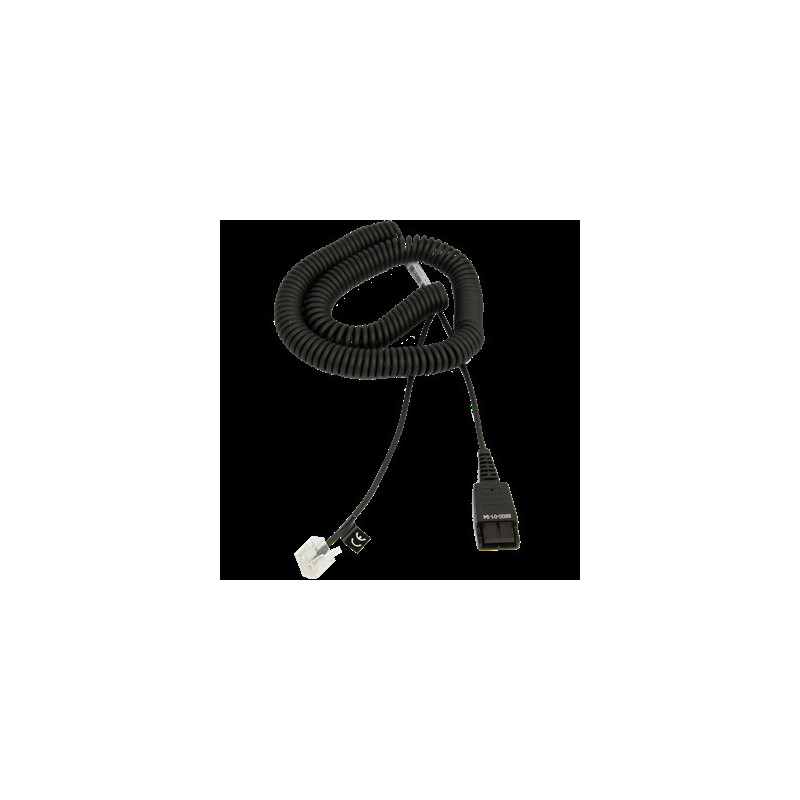Jabra QD-RJ45, 0,5-2m, coiled - Siemens Open Stage