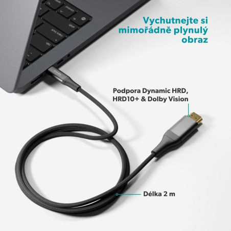 Epico UltraLink HDMI to USB-C 8K/60Hz 2m kábel EC65