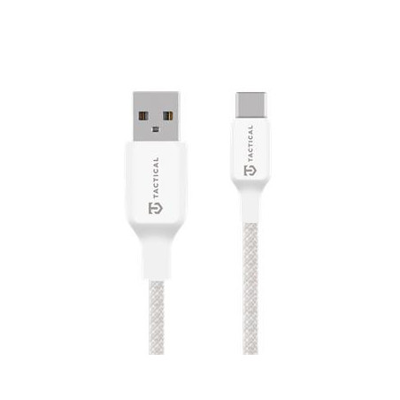 Tactical Stitch Thread Cable USB-A/USB-C 0.3m White