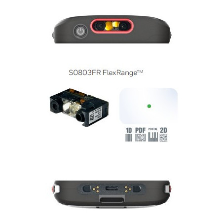 Honeywell CT70: WIFI7/6E, 8GB/128GB, FlexRange Engine-Green Laser, Wireless Battery, GMS