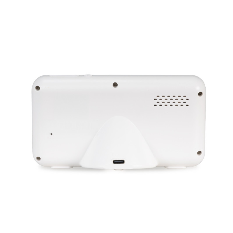 EVOLVEO Baby Monitor N35, detská pestúnka s kamerou, VOX, teplomer, nočné videnie, RGB svetlo, Modrá