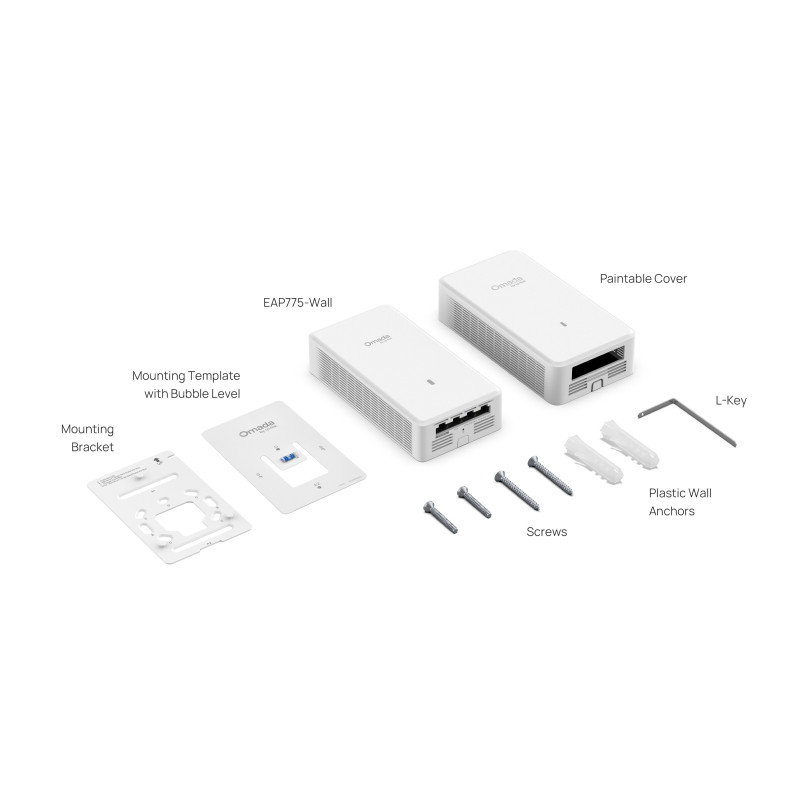 TP-Link EAP775-Wall BE11000 Wi-Fi 7 Access Point